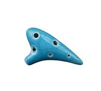 ALFAAL Ocarina Professionale Collana Ocarina a 6 Fori SSF Flauto Mini Pendente Piccola Ocarina Super Alta Chiave F(2)