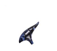 ALFAAL Ocarina Professionale La Scuola è specializzata nell'esecuzione di Ocarina in Do Contralto Affumicato a 12 Fori con Chiave AC, Pianoforte(A)