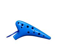 ALFAAL Ocarina Professionale Mini Ocarina 12 Fori Soprano C Ocarina Adatta agli Studenti per Suonare(Color:3/4)