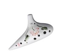 ALFAAL Ocarina Professionale Ocarina a 12 buche per Principianti, Strumento per Studenti della Scuola primaria Tao Xun, Chiave Professionale per Contralto C(2)
