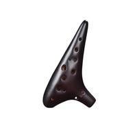 ALFAAL Ocarina Professionale Ocarina a dodici Fori Treble SC Tuning Ceramic Making Performance di insegnamento per Principianti(3/4)