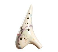 ALFAAL Ocarina Professionale Ocarina all'Ingrosso 12 Fori Tasto C Contralto Affumicato Ocarina 12 Fori Tasto AC per Scuola di Pianoforte(3)