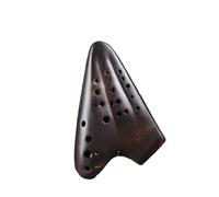 ALFAAL Ocarina Professionale Ocarina in Ceramica a Tre Tubi, affumicata e a Fuoco Semplice, Produzione AC Professionale per Principianti per insegnare a Suonare l'ocarina