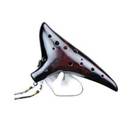 ALFAAL Ocarina Professionale Ocarina of Time Strumento Piccolo retrò per Flauto Professionale a 12 Fori Chiave Contralto Do