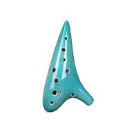 ALFAAL Ocarina Professionale Ocarina per Principianti a dodici Fori retrò affumicata, Ocarina a 12 Fori(5)