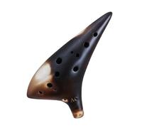 ALFAAL Ocarina Professionale Ocarina Strumento a 12 Fori Contralto AC accordato per Principianti Livello di Prestazione Professionale Flauto per Studenti della Scuola primaria(Color:4)