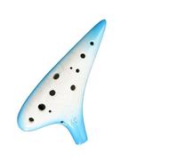 ALFAAL Ocarina Professionale Strumento Professionale per Ocarina Professionale a 12 Fori con Gradiente in Ceramica AC