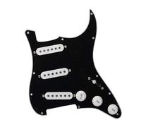 ALFAAL Pickup battipenna Single Coil Pickup per Chitarra Precablato Alnico-3 SSS Pickup Caricati Pickup Sfalsati 48mm 50mm 52mm per Chitarra FD ST Multicolore(C)