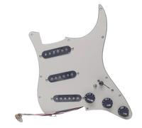 ALFAAL Pickup battipenna Single Coil Set di Pickup Single Coil Battipenna Caricati Precablati SSS per Parti di Ricambio per Chitarra Elettrica ST
