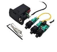 ALFAAL Pickup del Foro Sonoro Chitarra Equalizzatore per Chitarra Acustica Classica A 2 Bande E 3 Bande Preamplificatore Tono Basso Conciso Volume Regolabile Pickup(3 Band)