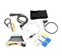 ALFAAL Pickup del Foro Sonoro Chitarra Pickup per Chitarra Acustica Folk Microfono Foro Sonoro Equalizzatori Pickup Piezoelettrico per Chitarra Acustica Elettronica Violino Ukulele
