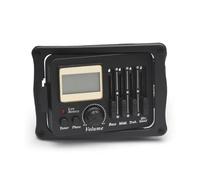 ALFAAL Pickup per Chitarra Acustica A 3 Bande con Sistema EQ Micro Board Tuner Equalizzatore per Chitarra in Legno