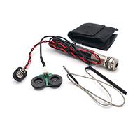 ALFAAL Pickup per Chitarra Preamplificatore Interfaccia per Chitarra Acustica con Controllo del Volume E del Tono Pickup Acustico