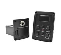 ALFAAL Pickup per Chitarra Sintonizzatore EQ Preamplificatore per Chitarra Acustica A 3 Bande Piezo per Chitarra Acustica