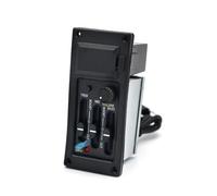 ALFAAL Pickup Preamplificatore EQ per Chitarra Acustica EQ A 3 Bande Piezo per Chitarra Acustica