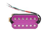 ALFAAL Pickup-Set per Chitarra Elettrica Humbucker Pickup per Chitarra Elettrica Coil Spliting Pickup Humbucker Dual Coill Pickup 4 Cavo di Condotta Uscita N-7.5K/B-15K(O)