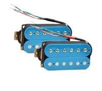 ALFAAL Pickup-Set per Chitarra Elettrica Humbucker Pickup per Chitarra Elettrica Coil Spliting Pickup Humbucker Dual Coill Pickup 4 Cavo di Condotta Uscita N-7.5K/B-15K(T)