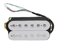 ALFAAL Pickup-Set per Chitarra Elettrica Humbucker Pickup per Chitarra Elettrica Coil Splitting Pickup Humbucker Dual Coil Pickup 4 Cavo di Condotta Uscita N-7.5K/B-15K(A)