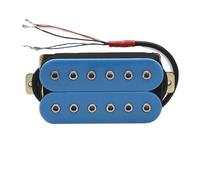 ALFAAL Pickup-Set per Chitarra Elettrica Pickup per Chitarra Elettrica A 6 Corde Humbucker Dual in Linea Pickup con Divisione della Bobina A Vite Esagonale Regolabile Multicolore(H)