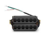 ALFAAL Pickup-Set per Chitarra Elettrica Pickup per Chitarra Elettrica A Doppia Bobina in Metallo Regolabile Accessori Humbucker Vari Colori Disponibili(A)