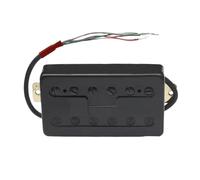 ALFAAL Pickup-Set per Chitarra Elettrica Pickup per Chitarra Elettrica con Copertura in Ottone Stile H Splitting Humbucker Pickup A Doppia Bobina Uscita N7.5K/B15K(C)