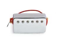 ALFAAL Pickup-Set per Chitarra Elettrica Pickup per Chitarra Elettrica Humbucker Pickup al Ponte con Manico Dorato/Cromato Pickup per Chitarra con Copertura in Ottone per Chitarra Elettrica(C)