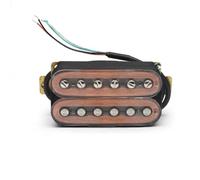 ALFAAL Pickup-Set per Chitarra Elettrica Pickup per Chitarra Elettrica Humbucker Pickup Splitting A Bobina Pickup A Doppia Bobina 4 Cavo di Condotta N-7.5K/B-15K Uscita Trasparente(A)