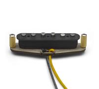 ALFAAL Pickup-Set per Chitarra Elettrica Pickup per Chitarra Elettrica Single Coil Sfalsato Pickup ST Accessori per Pickup per Chitarra con Clip in Cartone in Fibra Alnico5(Middle 50MM)