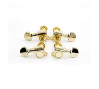 ALFAAL Pulsante Di Accordatura Pioli Per Bottoni Completamente Chiusi Mulinello Per Corde Accessori Per Chitarra Adatti Per Ukulele (Color : Gold)