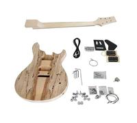 ALFAAL Set Completo Fai da Te per Kit Chitarra Elettrica ST TL Corpo in Tiglio Collo Non Finito Tutto L'hardware (Color : 04)