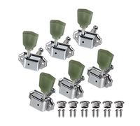 ALFAAL Set Di Vintage Per Chitarra Elettrica Tuning Pegs Keys Machine Teste Sintonizzatori 3L3R Per Lp. Stile