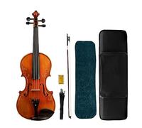 ALFAAL Set di Violini Fatti A Mano Professionali Violino in Acero Fiammato con Retro in Legno di Abete Rosso 4/4 con Custodia (Color : 01)