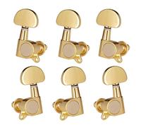 ALFAAL Sintonizzatore Di Sintonizzazione Di Sintonizzazione Sigillata Per Chitarra 3l3r. Pegs Di Chitarra Strumenti A Corda Di Parti (Color : Golden)