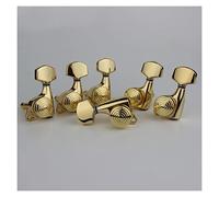ALFAAL Sintonizzatori Di Blocco Della Chitarra 1: 20 Blocco String String String Tuning Key Pegs Teste Machine Sostituzione Per Chitarre Elettriche (Color : 6L)