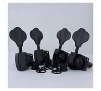 ALFAAL Sintonizzatori Di Ottimizzazione Del Bass Dell' ingranaggio Aperto Di Alta Qualità Tuning Keys Nero