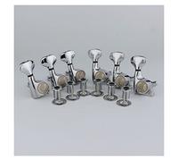 ALFAAL Sintonizzatori In Argento Cromato Sintonizzatori Elettrici Per Chitarra Elettrica (Color : 6R)