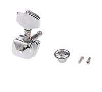 ALFAAL Sintonizzatori In Metallo Sintonizzato Sintonizzatore Tuning Pegs Con Viti In Argento Per Chitarra Acustica