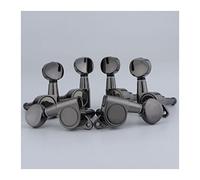 ALFAAL Sintonizzatori Machine Heads Mini Tuner Ovale Per NS Colore Fumoso (Color : 3R3L)
