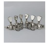 ALFAAL Sintonizzatori Per La Macchina Per Chitarra Elettrica 3R3L. Bright Black Tuning Pygs