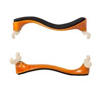 ALFAAL Spalliera per Violino Poggiaspalla per Violino Regolabile per 4/4 3/4 Poggiaspalla per Violino per Violino in plastica 3/4 4/4 Accessori per Violino Colore Arancione