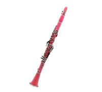 ALFAAL Strumento Clarinetto Professionale Clarinetto Rosa Bb17 Keys Clarinetto Professionale in Si Bemolle per Principianti