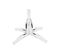 ALFAAL Supporto per Clarinetto Pieghevole A Quattro Supporti con Gamba Poggia Clarinetto Portatile per Parti di Strumenti Musicali Clarinetto (Color : Transparent)
