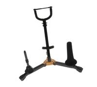 ALFAAL Supporto per Sassofono Tenore Alto Portatile Pieghevole Supporto per Treppiede per Sax Accessori per Sassofono per Sassofono (Color : BK)