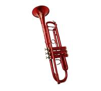 ALFAAL Tromba in SIB Strumento Tromba in Ottone Rosso di qualità con Custodia E Accessori