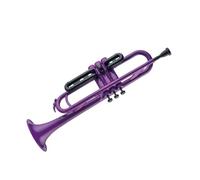 ALFAAL Tromba Professionale Si bemolle Tromba Esame di Grado principiante Performance Wind Band Cool Wind Quiet Purple