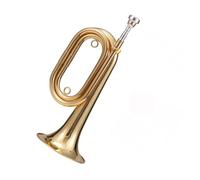 ALFAAL Tromba Professionale Strumento a Tromba Tromba g Divisione Chiave Corno Strumento in Ottone Corno straniero Corno a falcata Regolabile per Risparmiare manodopera