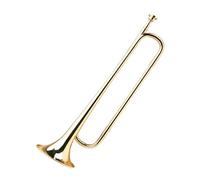 ALFAAL Tromba Professionale Strumento Tromba per Studenti Tamburo in Si bemolle e Tromba Giovanile del Bugle Corps