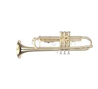 ALFAAL Trombe Tromba BB B Tromba Durevole in Ottone Resistente Strumento a Tromba