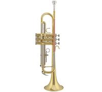 ALFAAL Trombe TRUMBET B Laccata Piatta Tromba Oro Strumento a Tromba