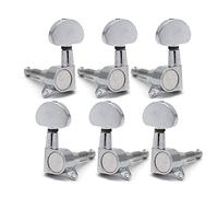 ALFAAL Tuning Tuning Tuning Keys Tuners Machine Guitar per Chitarra Acustica (Color : Chrome 3R3L)